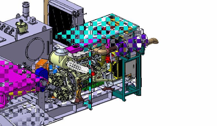 Motiv: Konstruktion - Mechanik - Geschaeftsfelder